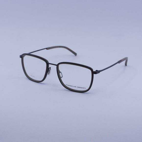 Porsche Design P8365 E Eyeglasses Dark Grey/Black 53mm Square Frame - Picture 1 of 11